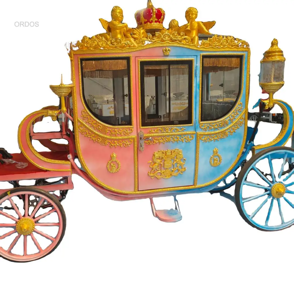 Sightseeing Carriage Luxury Buggy Four Wheel Wagon Chariot Visiting Horse Drawn Horse Carriage for sale
Sightseeing Carriage Luxury Buggy Four Wheel Wagon Chariot Visiting Horse Drawn Horse Carriage for sale