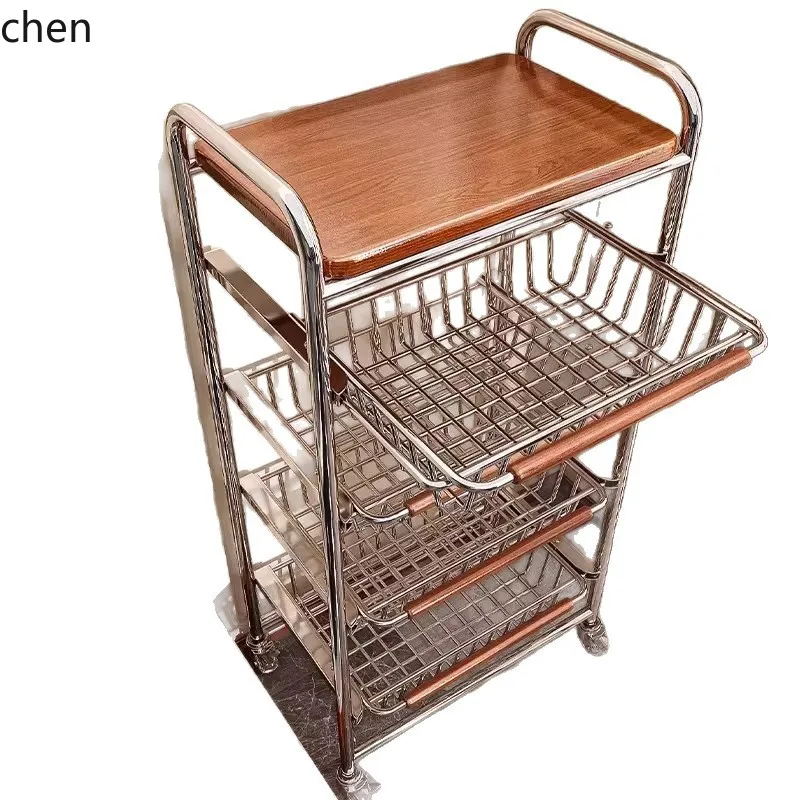 HYS kitchen storage rack - multi-functional, multi-tiered fruit and vegetable basket for tight spaces
HYS kitchen storage rack - multi-functional, multi-tiered fruit and vegetable basket for tight spaces