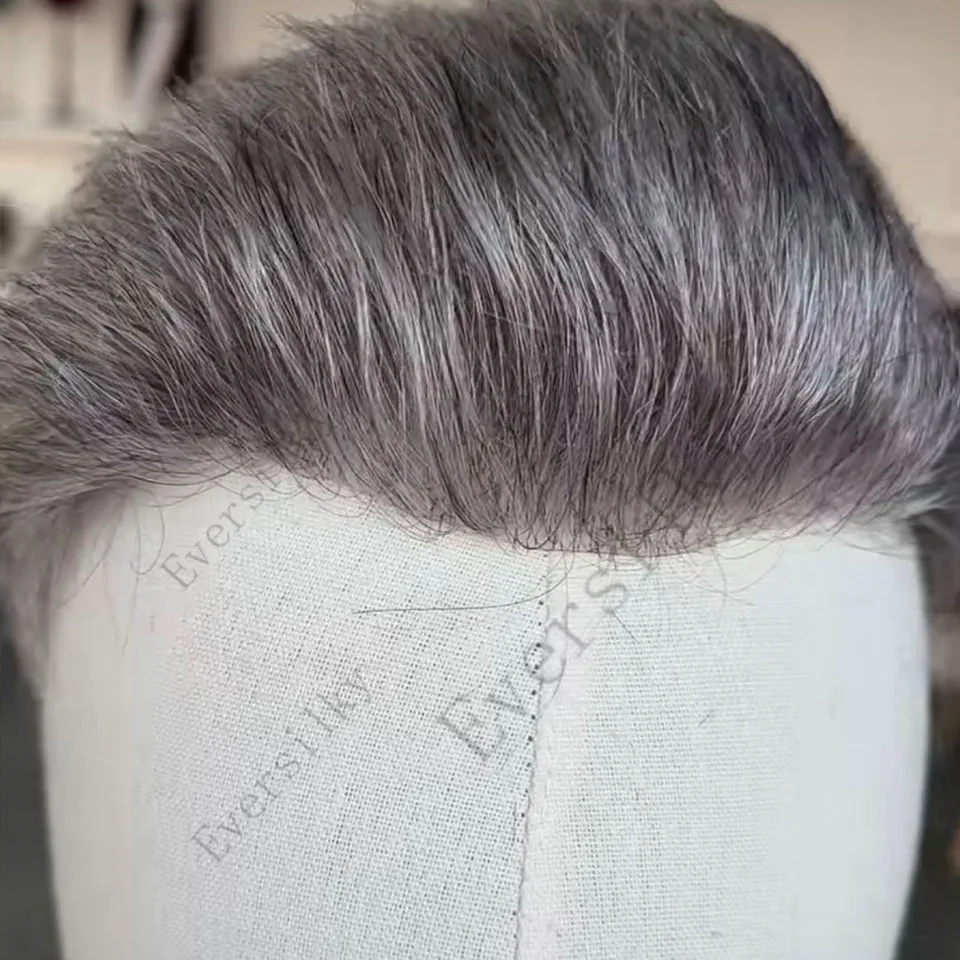Black Grey 1B10 1B80 Men's Toupee Brown 100% Human Hair Natural Hairline Undetectable Thin Skin PU Microskin Prosthesis System
Black Grey 1B10 1B80 Men's Toupee Brown 100% Human Hair Natural Hairline Undetectable Thin Skin PU Microskin Prosthesis System