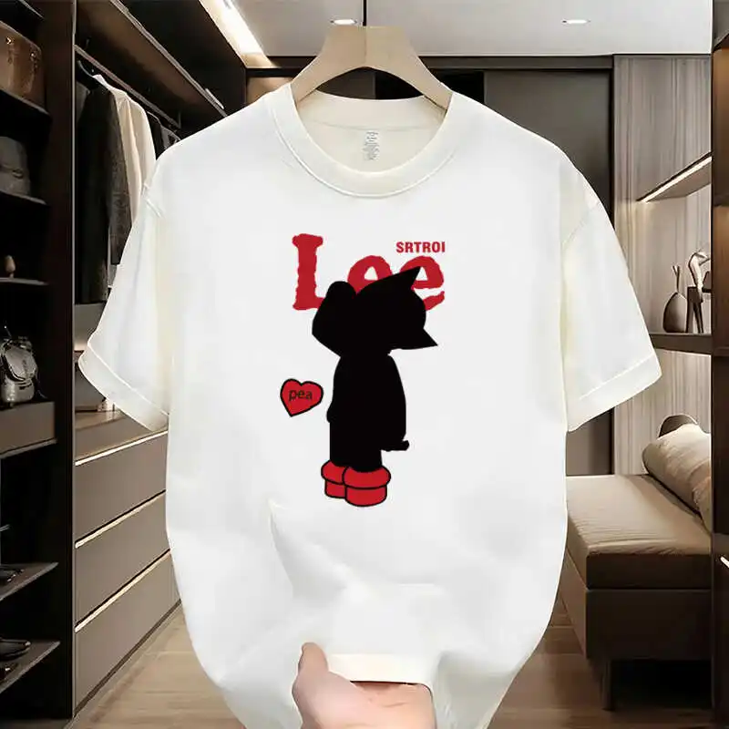2024 Summer New Hot Selling Fashion 100% Cotton Niche Design American Women Men Short Sleeve T-shirt Loose Printing T-shirt
2024 Summer New Hot Selling Fashion 100% Cotton Niche Design American Women Men Short Sleeve T-shirt Loose Printing T-shirt