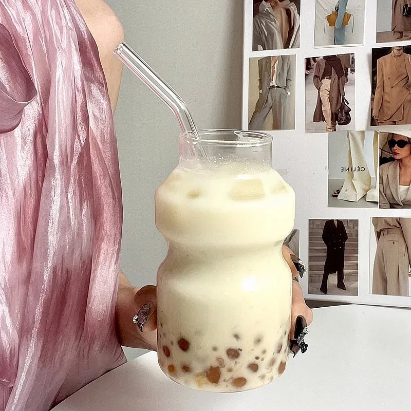 250ml/440ml Glass Cup Cola Cold Drink Water Cup with Bamboo Lid Coffee Milk Juice Straw Cup Beer Can Drink Cup
250ml/440ml Glass Cup Cola Cold Drink Water Cup with Bamboo Lid Coffee Milk Juice Straw Cup Beer Can Drink Cup
