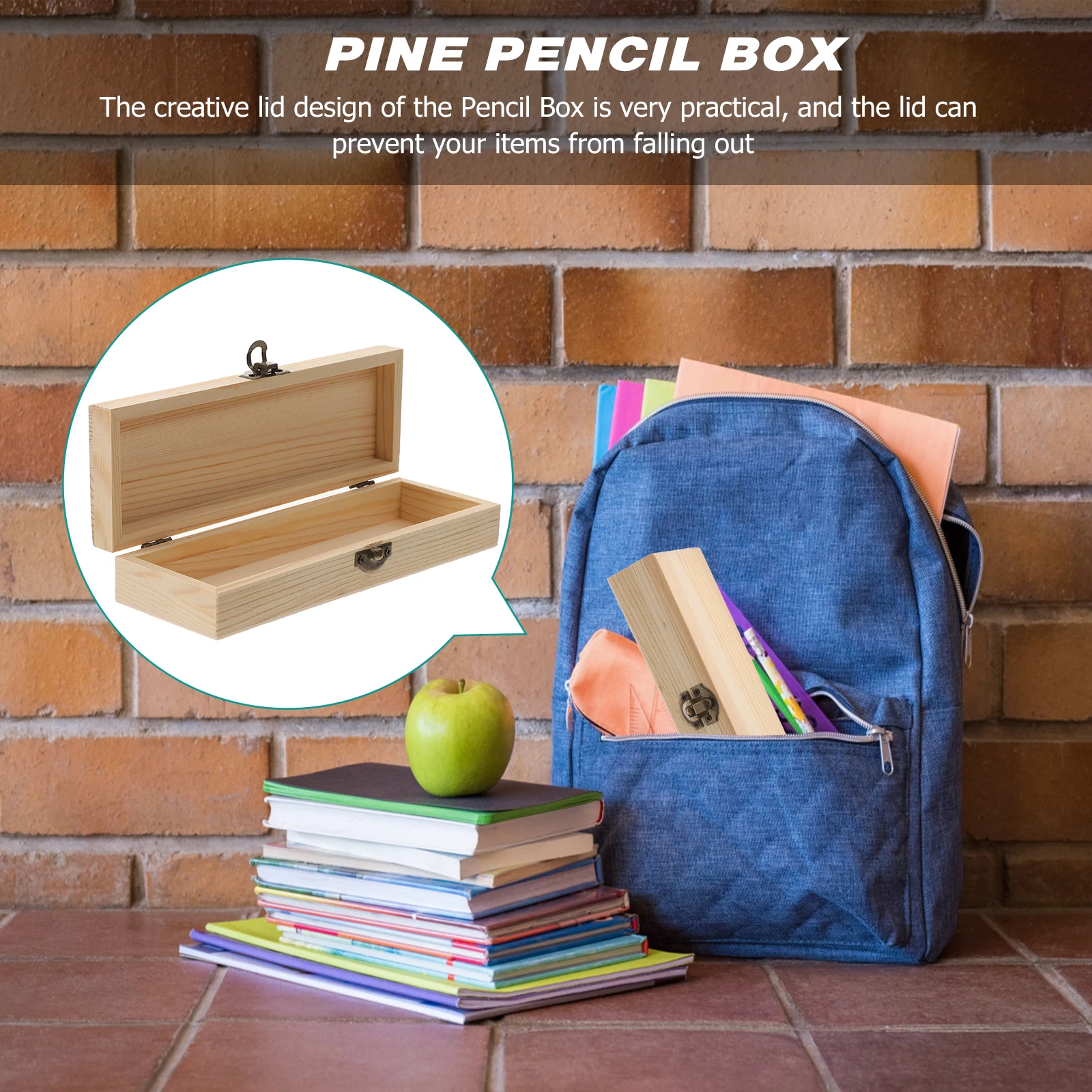 Wooden Painting Mold Pencil Cases Large Capacity Storage Boxes School Supplies Students Daily Use Pen Organizers
Wooden Painting Mold Pencil Cases Large Capacity Storage Boxes School Supplies Students Daily Use Pen Organizers