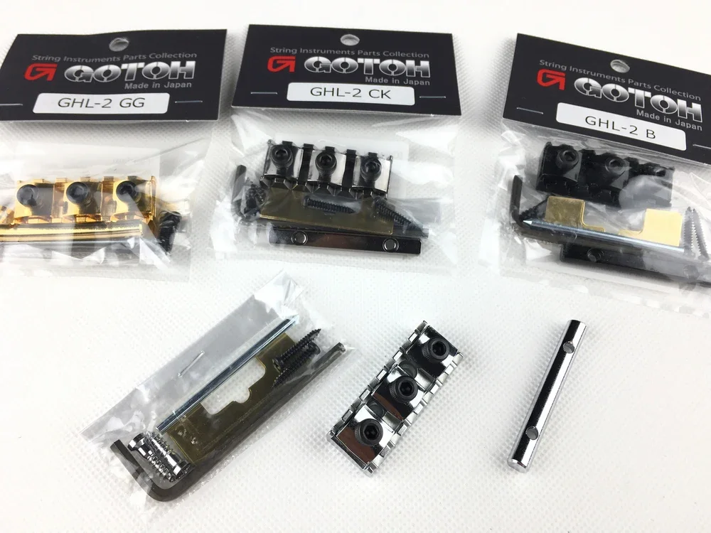 1 Set For Electric Guitar 43MM GOTOH GHL-2 Locking Nut MADE IN JAPAN
1 Set For Electric Guitar 43MM GOTOH GHL-2 Locking Nut MADE IN JAPAN