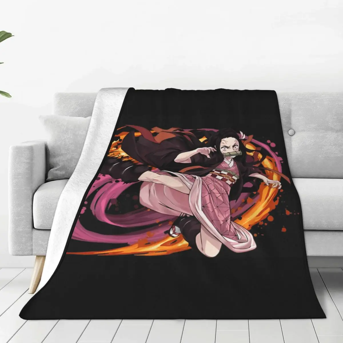Nezuko Kamado Blanket Travel Flannel Throw Blanket For Bedroom Warm Soft Custom DIY Quality Bedspread Gift
Nezuko Kamado Blanket Travel Flannel Throw Blanket For Bedroom Warm Soft Custom DIY Quality Bedspread Gift