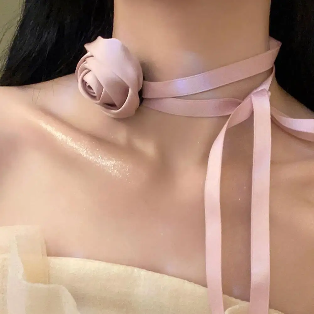 Веревка для волос с большим цветком, регулируемые аксессуары для волос, плетеная повязка на голову, атласная повязка на голову с цветком розы, милое ожерелье, колье
Веревка для волос с большим цветком, регулируемые аксессуары для волос, плетеная повязка на голову, атласная повязка на голову с цветком розы, милое ожерелье, колье