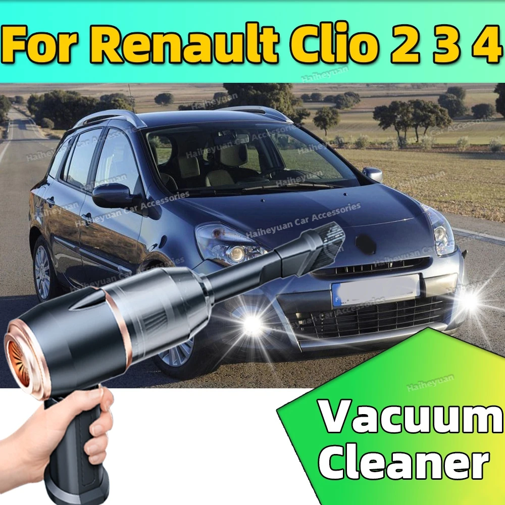 For Renault Clio 2 3 4 Car Vacuum Cleaner Portable Wireless Handheld Mini Cleaner Low Noise 135000PA High Power
For Renault Clio 2 3 4 Car Vacuum Cleaner Portable Wireless Handheld Mini Cleaner Low Noise 135000PA High Power