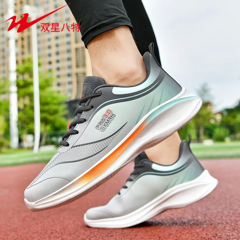 Мужские новые дышащие легкие амортизирующие кроссовки для бега, повседневные спортивные тренировочные кроссовки
Мужские новые дышащие легкие амортизирующие кроссовки для бега, повседневные спортивные тренировочные кроссовки