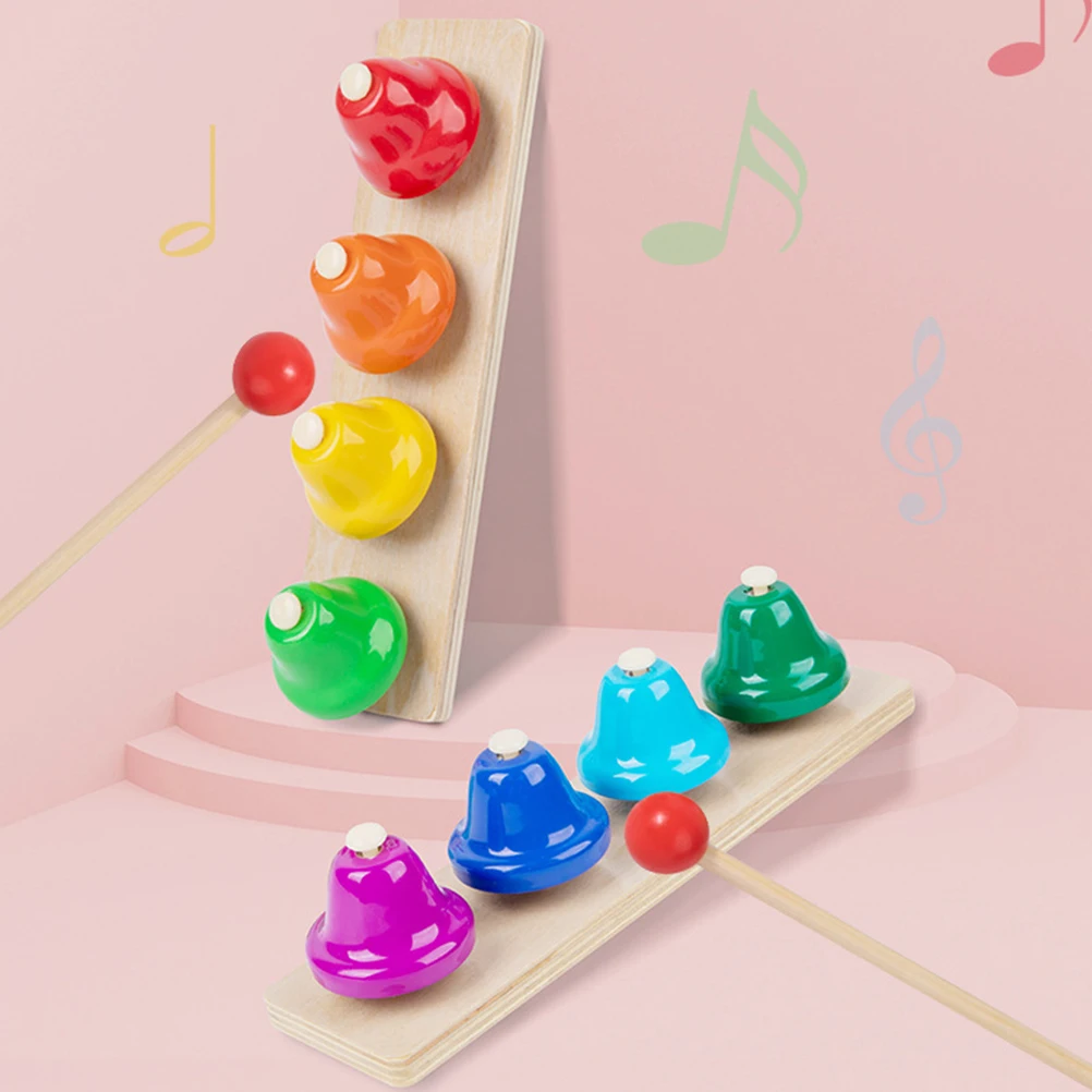 Octave Bell Colorful Wood Metal H Bells Musical Instrument Desk Kids Toys Percussion Teaching Bells Safe Material Easy
Octave Bell Colorful Wood Metal H Bells Musical Instrument Desk Kids Toys Percussion Teaching Bells Safe Material Easy