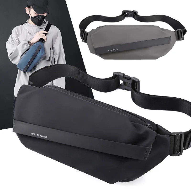 Ultra Thin TOP Nylon Waterproof Chest Sling Bag Large Space Waist Pack Men's Lightweight Outdoor Hiking Crossbody Shoulder Bag
Ultra Thin TOP Nylon Waterproof Chest Sling Bag Large Space Waist Pack Men's Lightweight Outdoor Hiking Crossbody Shoulder Bag