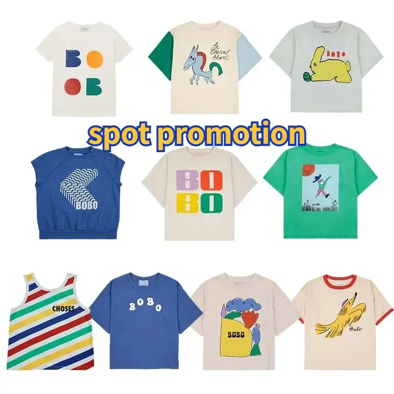 Kids T-Shirts 24 Summer Boys Girls Tops Cotton Short Sleeve T-Shirts kids clothes
Kids T-Shirts 24 Summer Boys Girls Tops Cotton Short Sleeve T-Shirts kids clothes