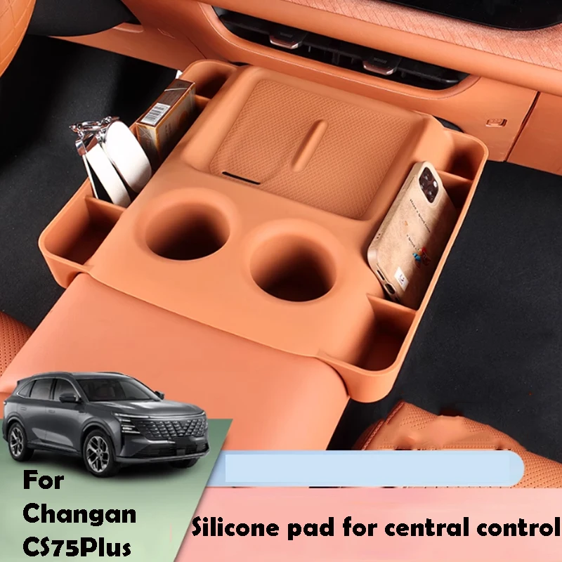 For Changan CS75Plus 2025 Silicone Pad for Central Control Protection Storage Car Accessories 
For Changan CS75Plus 2025 Silicone Pad for Central Control Protection Storage Car Accessories