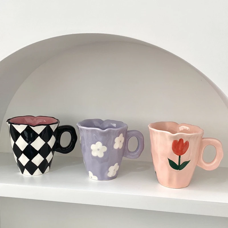 Pinch ins cute hand-painted bear milk yellow irregular ceramic Mug high beauty Coffee milk cup
Pinch ins cute hand-painted bear milk yellow irregular ceramic Mug high beauty Coffee milk cup