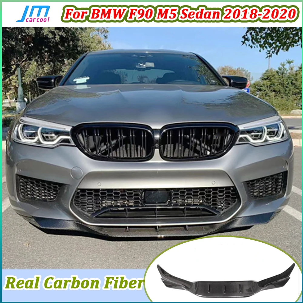 Real Carbon Fiber Front Bumper Lip Spoiler For BMW 5 Series F90 M5 Sedan 2018-2020 FRP Front Bumper Lip Chin Extension
Real Carbon Fiber Front Bumper Lip Spoiler For BMW 5 Series F90 M5 Sedan 2018-2020 FRP Front Bumper Lip Chin Extension