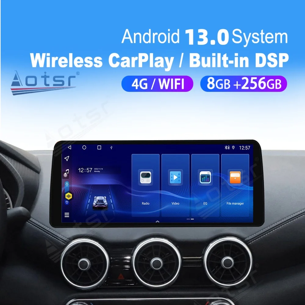 12,3 "8-ядерный Android Carplay автомобильный мультимедийный радиоприемник для Nissan Sentra 2020 2021 2022 2023 2024 GPS-навигация головное устройство
12,3 "8-ядерный Android Carplay автомобильный мультимедийный радиоприемник для Nissan Sentra 2020 2021 2022 2023 2024 GPS-навигация головное устройство