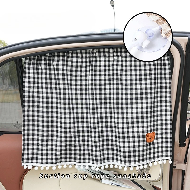Universal Car Sun Shade Curtains Cute Cartoon Bear Car Styling Rear Side Window Windshield Sunshade Protect Window Curtains 
Universal Car Sun Shade Curtains Cute Cartoon Bear Car Styling Rear Side Window Windshield Sunshade Protect Window Curtains