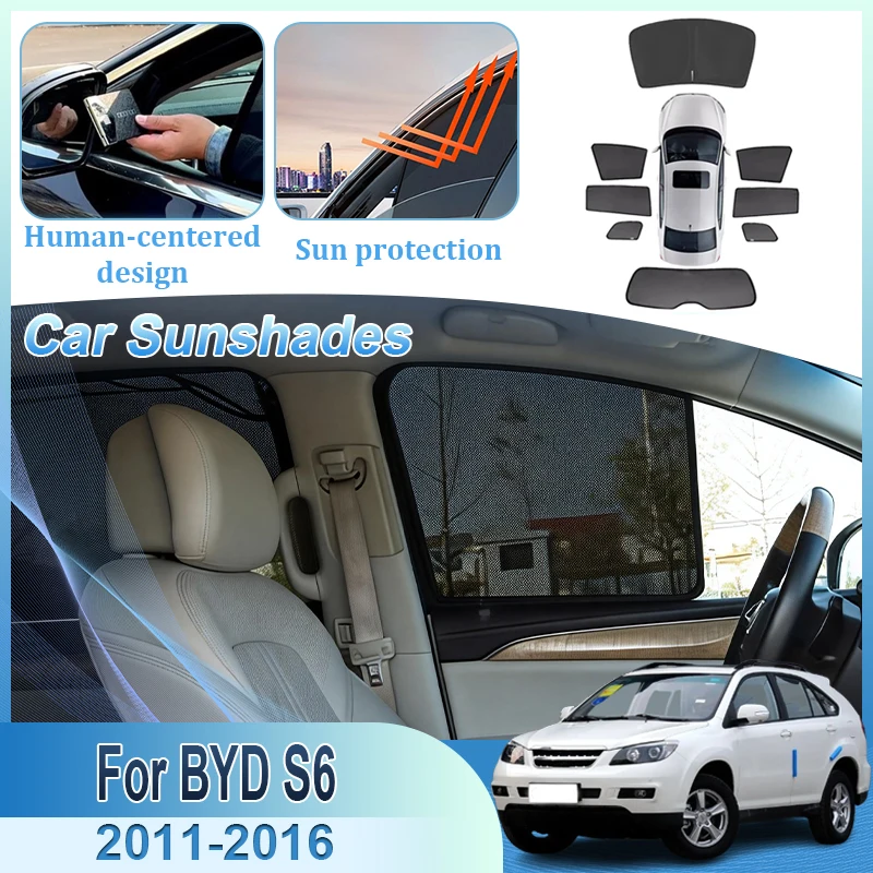 Сетчатая солнцезащитная шторка для автомобиля BYD S6 2011-2016, магнитная, с защитой от УФ-излучения и теплоизоляцией, автоаксессуар
Сетчатая солнцезащитная шторка для автомобиля BYD S6 2011-2016, магнитная, с защитой от УФ-излучения и теплоизоляцией, автоаксессуар