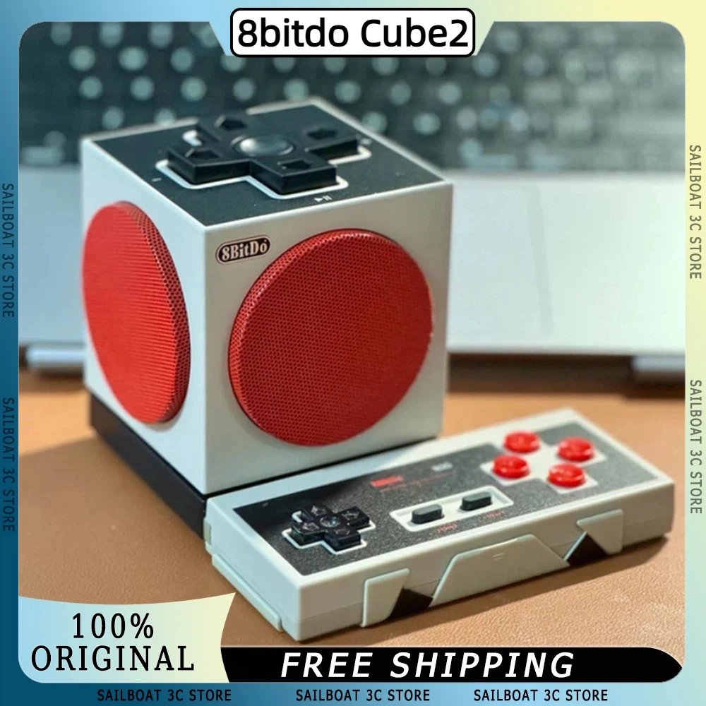 8bitdo Cube2 Wireless Bluetooth Speaker BT5.3 Low Latency for Gaming 450g Stereo Dual-Channel With Microphone Charging Base Gift
8bitdo Cube2 Wireless Bluetooth Speaker BT5.3 Low Latency for Gaming 450g Stereo Dual-Channel With Microphone Charging Base Gift