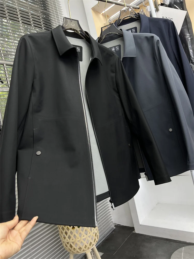 Обновленная версия куртки Cosite Fce Jaet! Мужское деловое повседневное пальто-жакет с однотонным воротником и эффектом немнущейся ткани
Обновленная версия куртки Cosite Fce Jaet! Мужское деловое повседневное пальто-жакет с однотонным воротником и эффектом немнущейся ткани