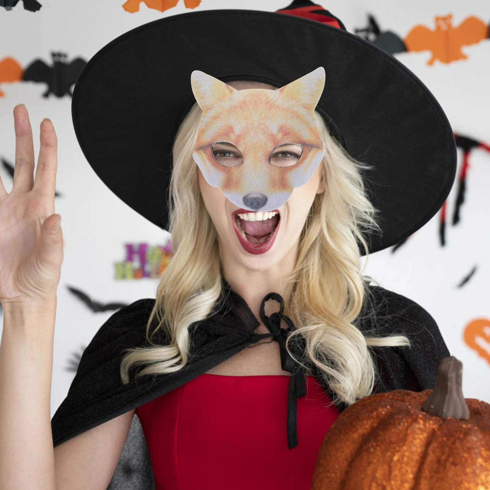 5Pcs Animal Facial Decoration Women Party Plastic Wolf Mask Face Masks Halloween Masquerade Carnival Cosplay Event Prop Toy
5Pcs Animal Facial Decoration Women Party Plastic Wolf Mask Face Masks Halloween Masquerade Carnival Cosplay Event Prop Toy