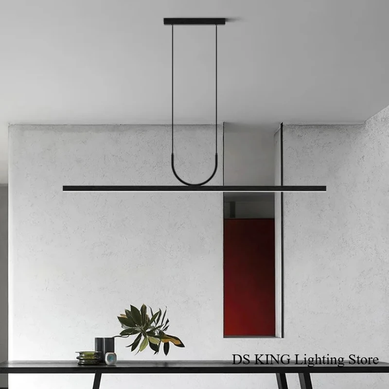 Простая светодиодная люстра для ресторана, чайная комната, офисный бар, черно-белая лампа с длинной полосой, спальня, гостиная, обеденный стол, подвесные светильники
Простая светодиодная люстра для ресторана, чайная комната, офисный бар, черно-белая лампа с длинной полосой, спальня, гостиная, обеденный стол, подвесные светильники