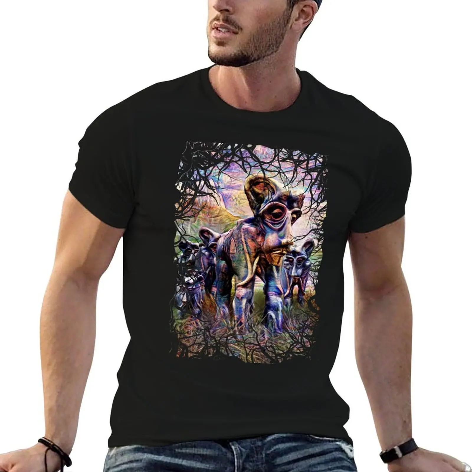 Imaginary tribe of Moaiphants Vertical (color scheme 1) T-Shirt t shirts for man pack white T-Shirt
Imaginary tribe of Moaiphants Vertical (color scheme 1) T-Shirt t shirts for man pack white T-Shirt