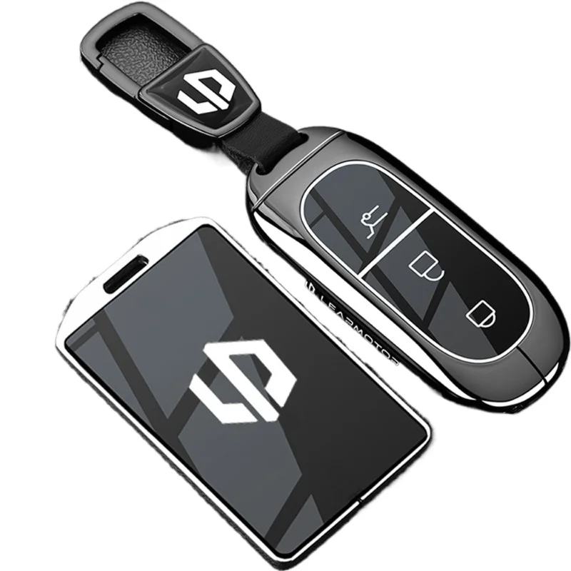 Premium Zinc Alloy Key Cover Case for Leapmotor C11/C10/C01/C16 (2024) - Protective Key Fob Shell Key Bag Chain
Premium Zinc Alloy Key Cover Case for Leapmotor C11/C10/C01/C16 (2024) - Protective Key Fob Shell Key Bag Chain