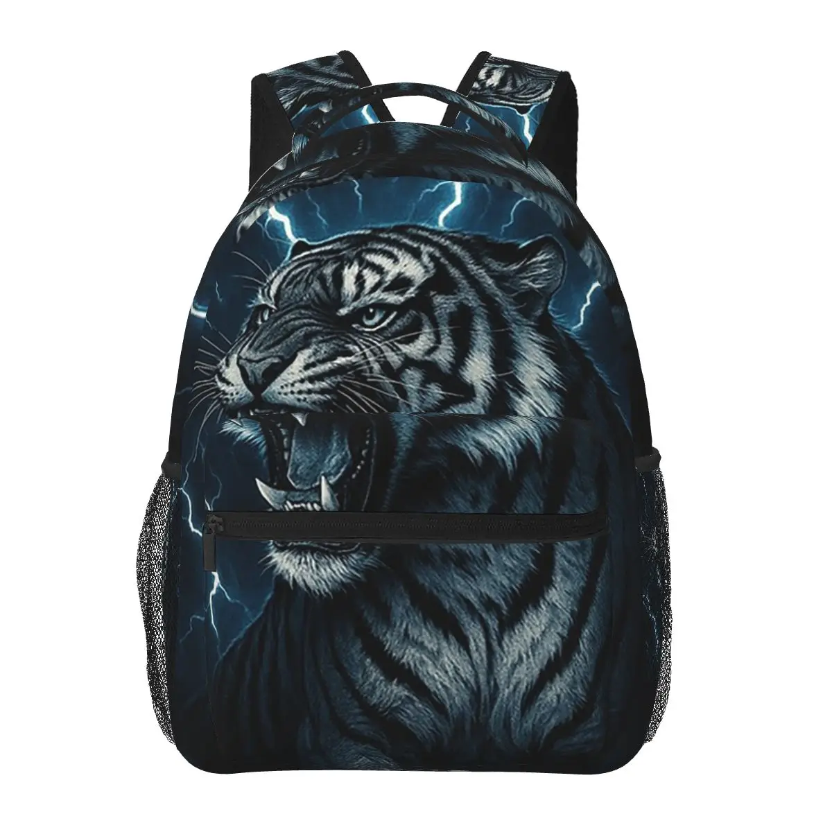 Regal Tiger And Lightning Print Student Backpack School Bag Hiking Travel Daypack for Men Women Fashion Bookbag Shoulder Bags
Regal Tiger And Lightning Print Student Backpack School Bag Hiking Travel Daypack for Men Women Fashion Bookbag Shoulder Bags