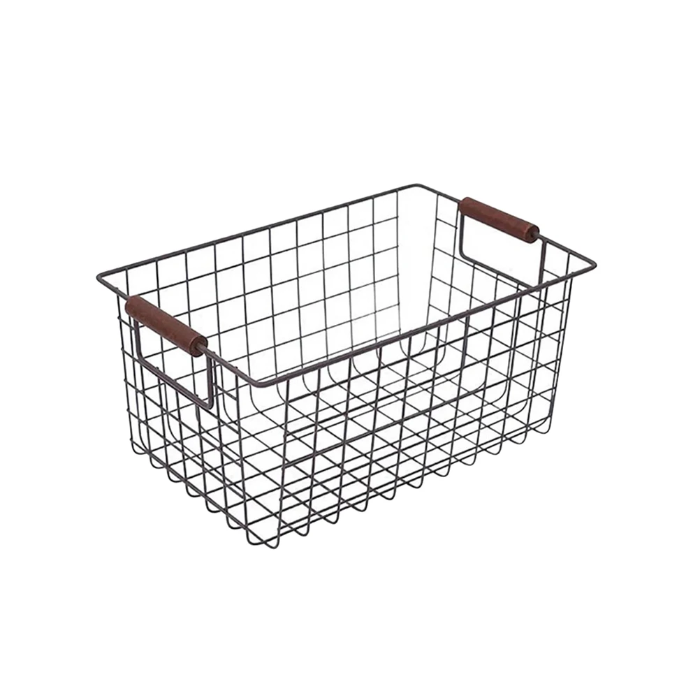 Wrought Iron Storage Basket Black Shelves Debris ganizer Home Container Lightweight Corrosion Resistant Books Snacks Kitchen
Wrought Iron Storage Basket Black Shelves Debris ganizer Home Container Lightweight Corrosion Resistant Books Snacks Kitchen