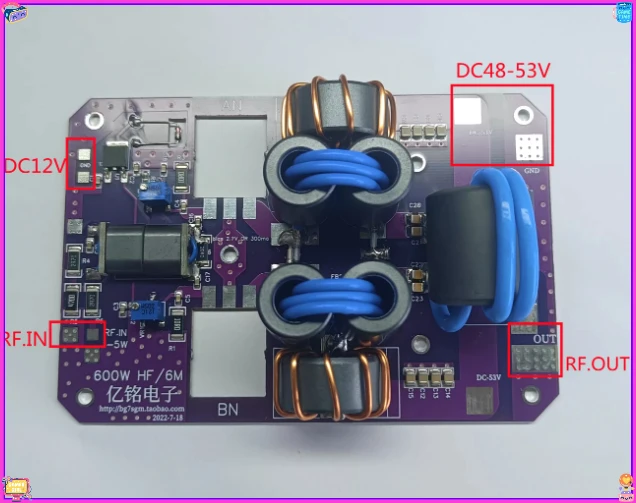Плата усилителя аксессуаров, коротковолновый усилитель мощности, усилитель SSB, плата радиоусилителя «сделай сам», коротковолновый ВЧ 600 Вт
Плата усилителя аксессуаров, коротковолновый усилитель мощности, усилитель SSB, плата радиоусилителя «сделай сам», коротковолновый ВЧ 600 Вт