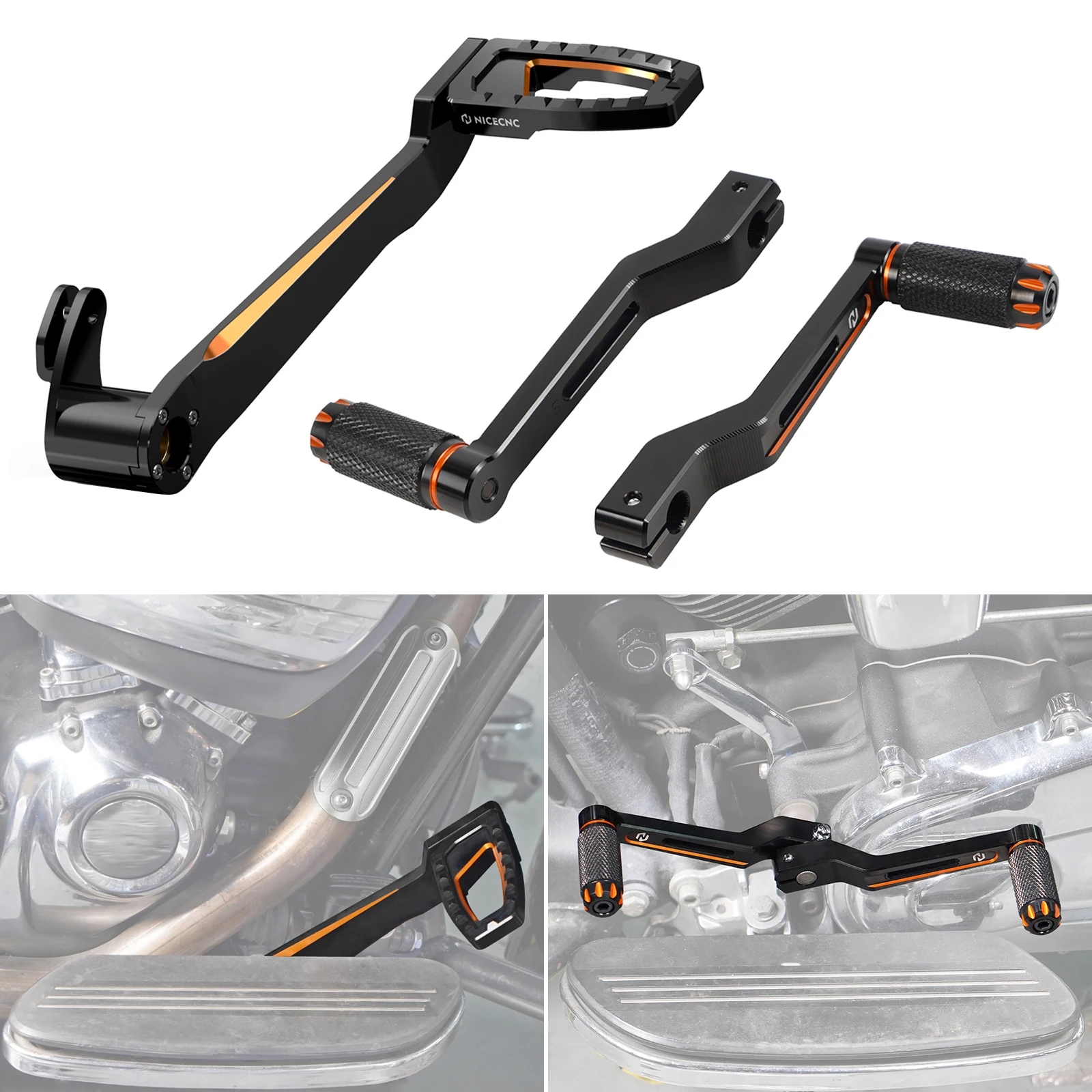 Motorcycle Foot Brake Pedal Gear Shifter Levers for Harley Road King 2017-2022 Street Glide 2017-2024 Tri Glide Ultra 2017-2024
Motorcycle Foot Brake Pedal Gear Shifter Levers for Harley Road King 2017-2022 Street Glide 2017-2024 Tri Glide Ultra 2017-2024