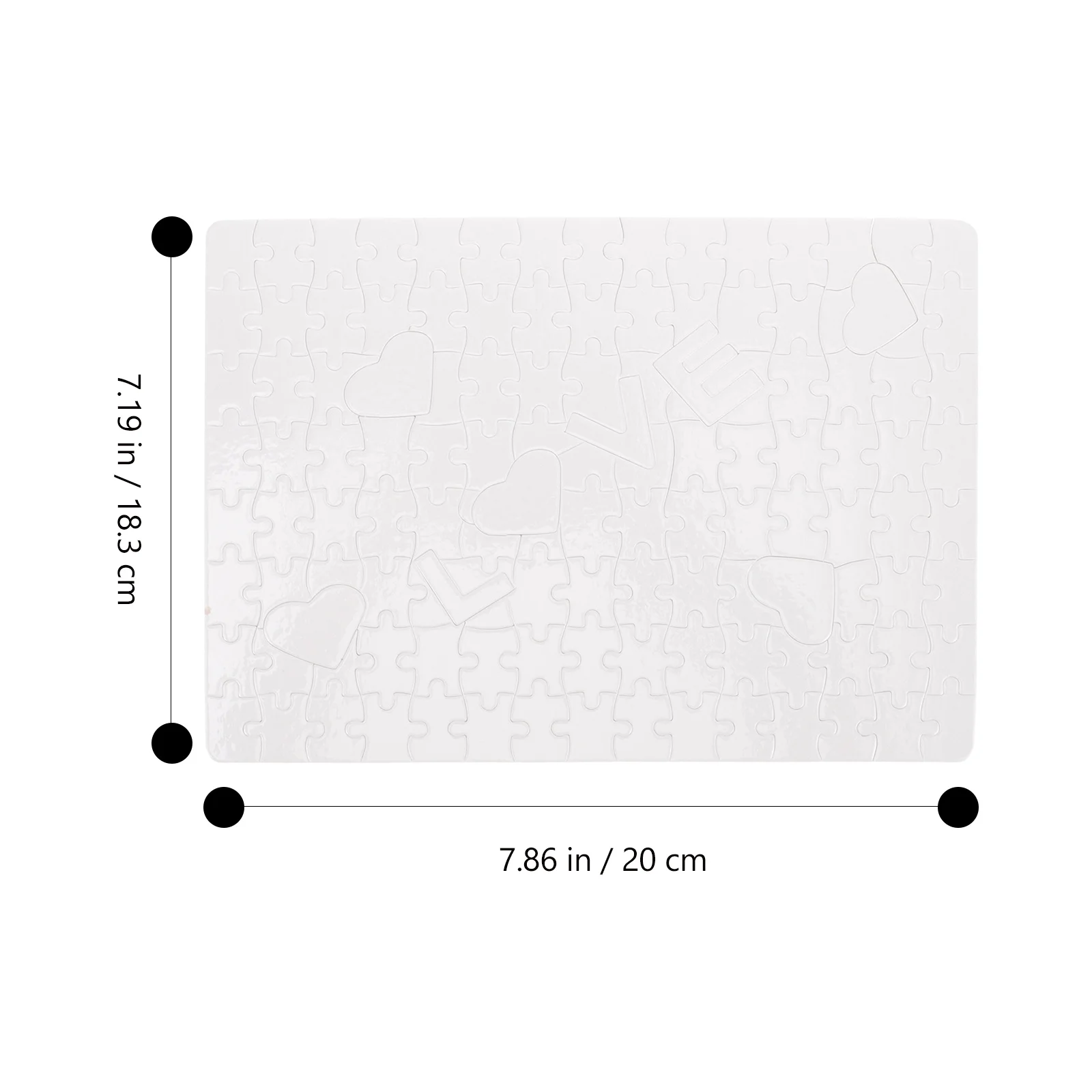 1 set Sublimation Puzzle Blanks Diy Heat Transfer Craft Custom Blank Puzzle For Wedding Birthday Shower Classroom Home Activity
1 set Sublimation Puzzle Blanks Diy Heat Transfer Craft Custom Blank Puzzle For Wedding Birthday Shower Classroom Home Activity