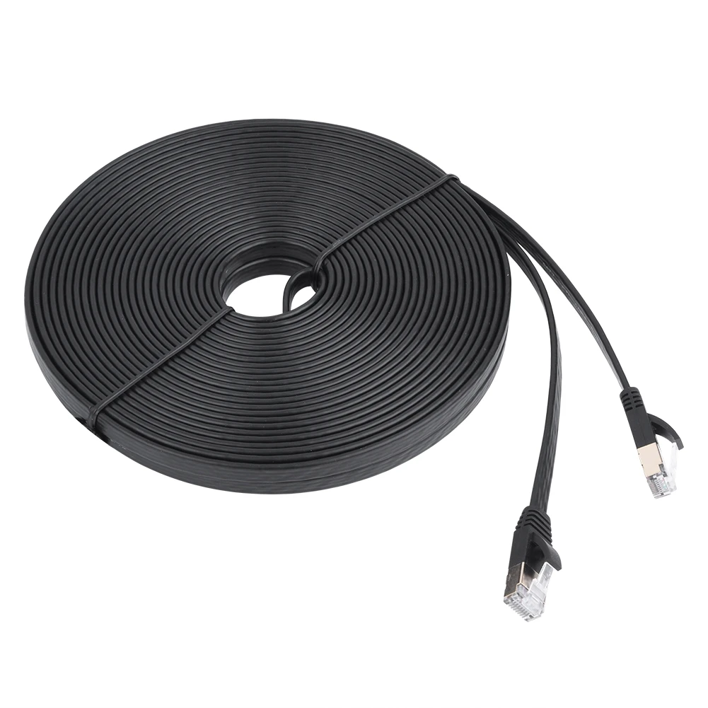 CAT7 RJ45 600MHz Patch Shielded Lan Network Cable Flat Ethernet Cord 15m
CAT7 RJ45 600MHz Patch Shielded Lan Network Cable Flat Ethernet Cord 15m
