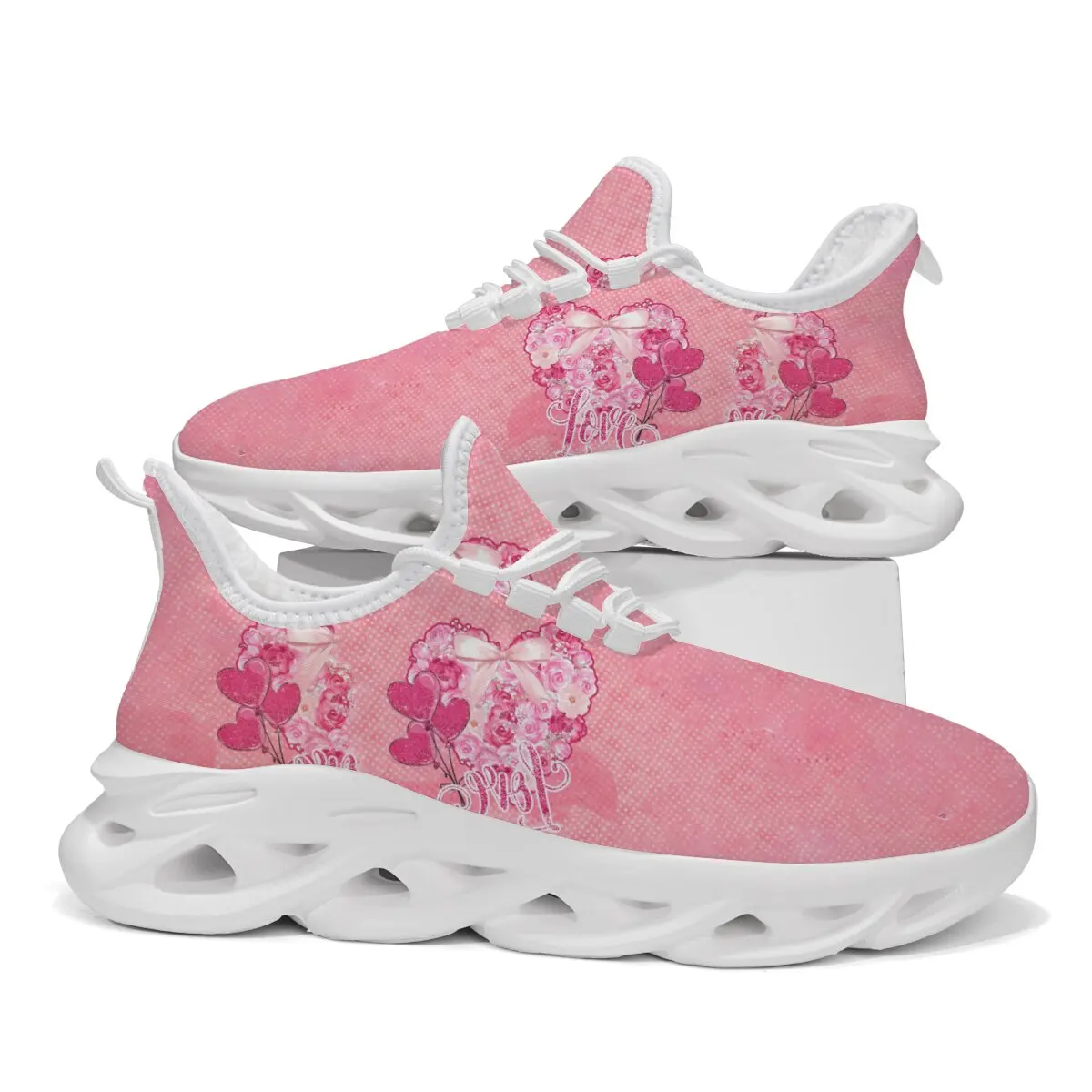 Casual Running Sports Shoes Pink Floral Heart Love Print Fleece Lined Casual Sneakers for Women Jogging Walking Shoes Flats
Casual Running Sports Shoes Pink Floral Heart Love Print Fleece Lined Casual Sneakers for Women Jogging Walking Shoes Flats