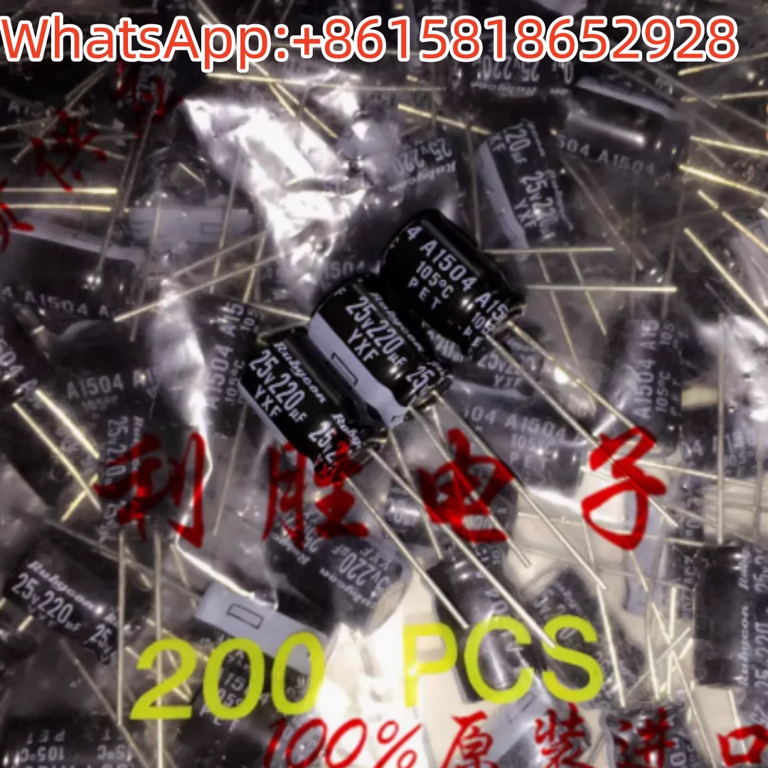 20pcs 220UF 25V Rubycon Capacitor 25V220UF 8X11.5 YXF High Frequency Low Resistance
20pcs 220UF 25V Rubycon Capacitor 25V220UF 8X11.5 YXF High Frequency Low Resistance