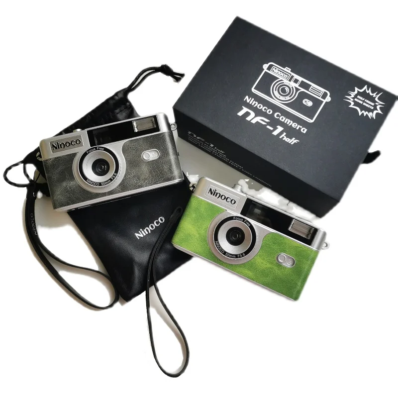 35mm Film Camera For NINOCO NF-1 Half Frame Camera Reusable Film Camera With Flash Light Birthday Christmas Gift
35mm Film Camera For NINOCO NF-1 Half Frame Camera Reusable Film Camera With Flash Light Birthday Christmas Gift