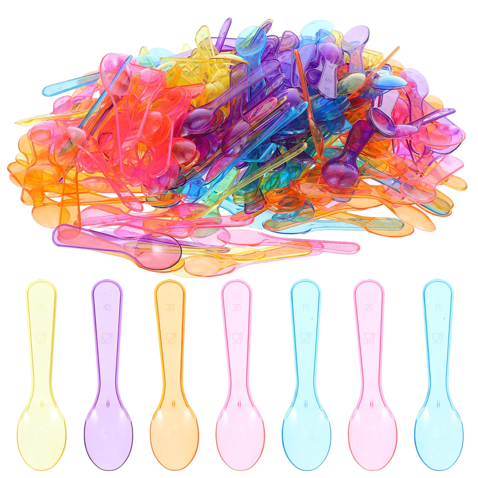 300Pcs Mini Dessert Spoons Clear Plastic Tasting Spoons 3 Inch Ice Cream Yogurt Jelly Cake Party Sampling Transparent Spoon
300Pcs Mini Dessert Spoons Clear Plastic Tasting Spoons 3 Inch Ice Cream Yogurt Jelly Cake Party Sampling Transparent Spoon