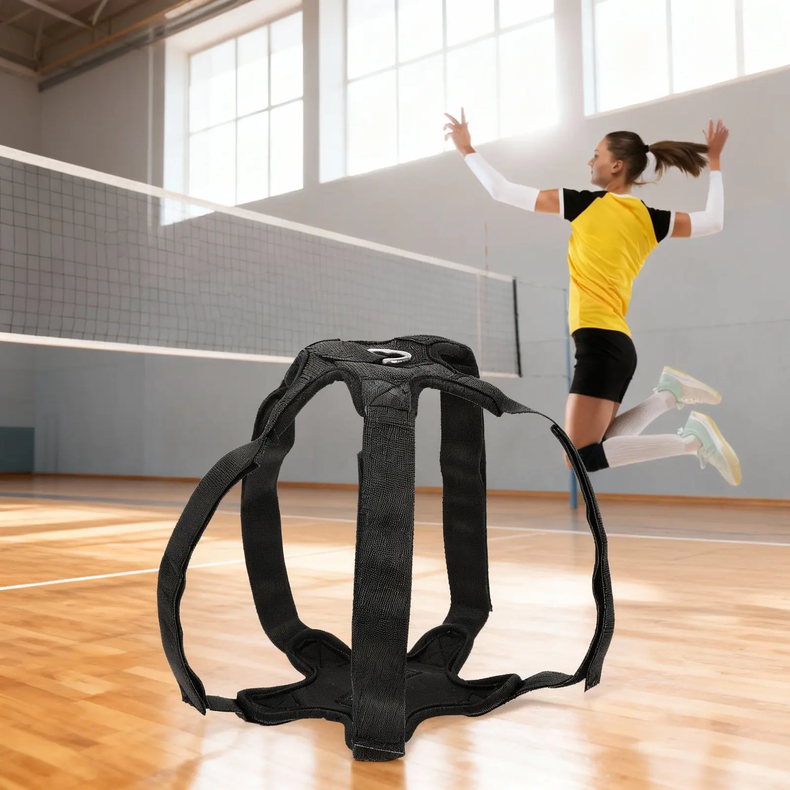 Набор для тренировки волейбольных ударов: портативный тренажер для отработки ударов, регулируемый эластичный ремень для подачи и возврата мяча для молодежи и взрослых
Набор для тренировки волейбольных ударов: портативный тренажер для отработки ударов, регулируемый эластичный ремень для подачи и возврата мяча для молодежи и взрослых