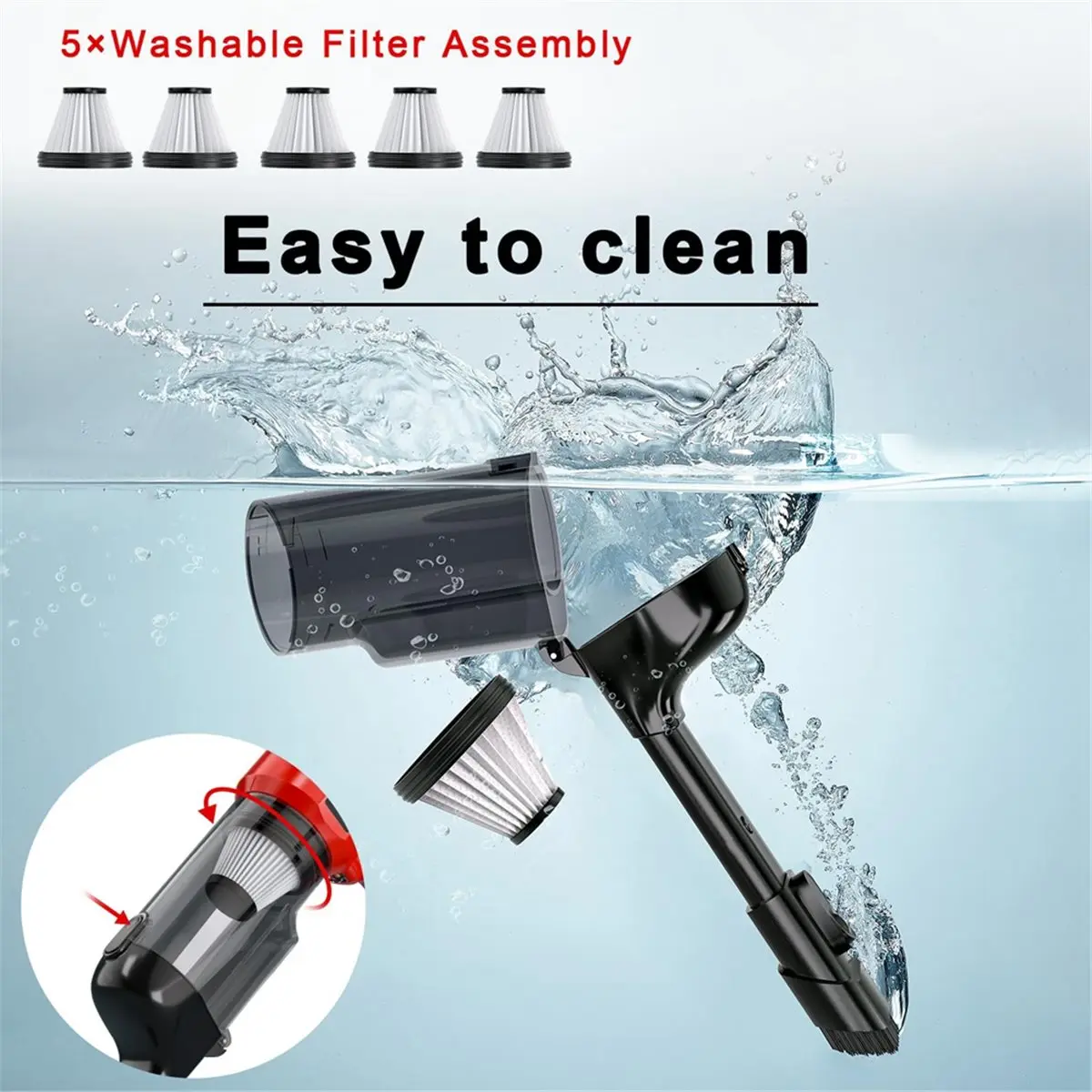 Для беспроводного пылесоса с аккумулятором 18 В и бесщеточным двигателем, ручной электрический пылесос
Для беспроводного пылесоса с аккумулятором 18 В и бесщеточным двигателем, ручной электрический пылесос