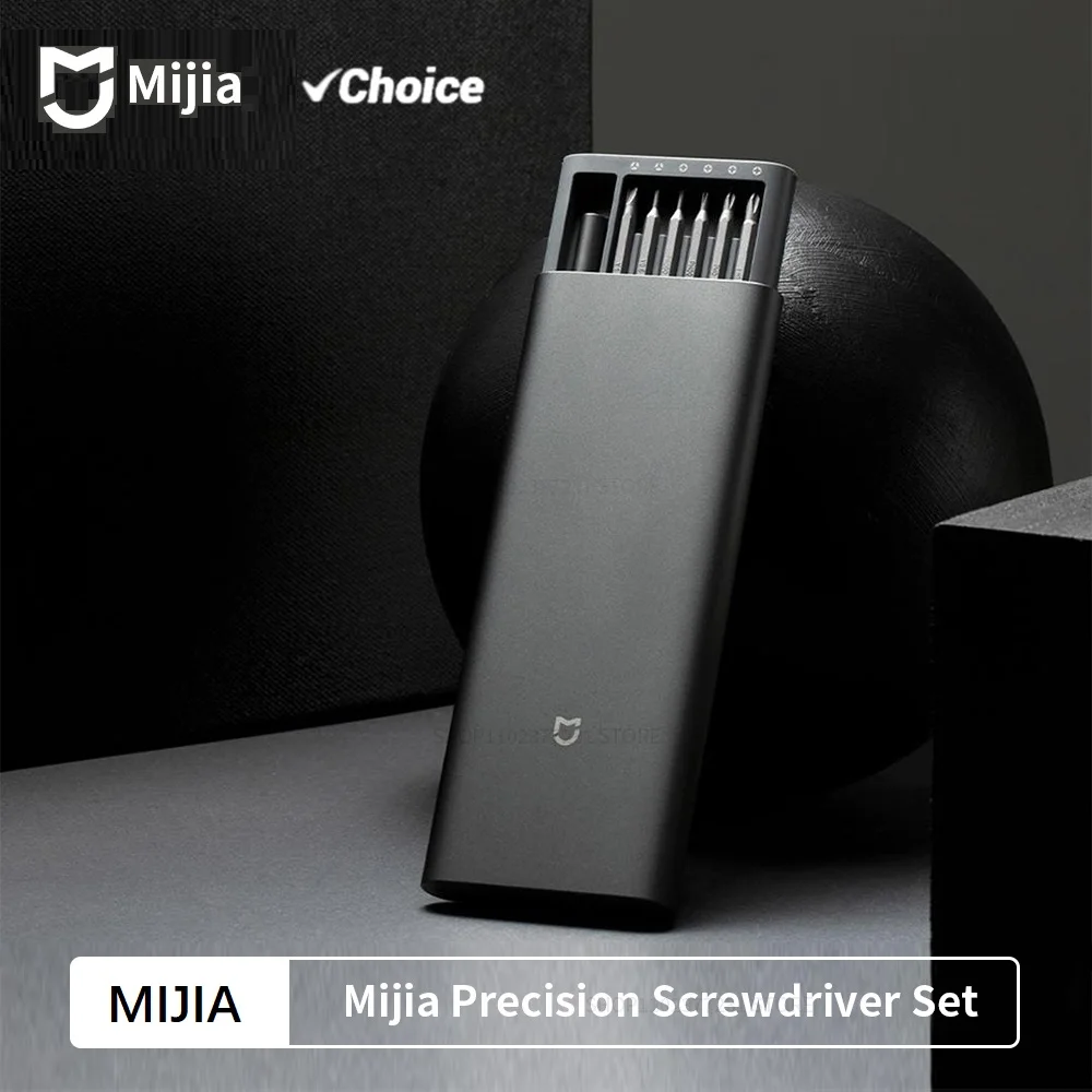 Original New Mijia Daily Use Screwdriver Kit 24 Precision Magnetic Bits Alluminum Box DIY Screw Driver Set for Xiomi MI Home
Original New Mijia Daily Use Screwdriver Kit 24 Precision Magnetic Bits Alluminum Box DIY Screw Driver Set for Xiomi MI Home 