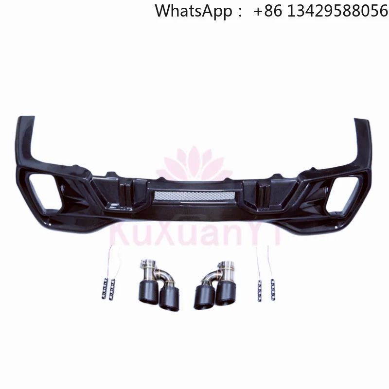 For B X6 G06 Carbon LD Style Rear Diffuser Body Kit