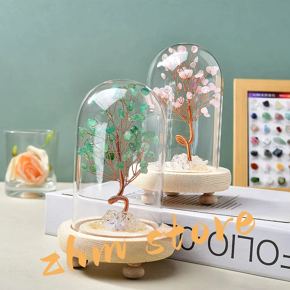 12cm Glass Cover Natural Crystal Life Tree of Making a Wish for Love/Wealth/Success/Health,Gift for Friends/Families
12cm Glass Cover Natural Crystal Life Tree of Making a Wish for Love/Wealth/Success/Health,Gift for Friends/Families