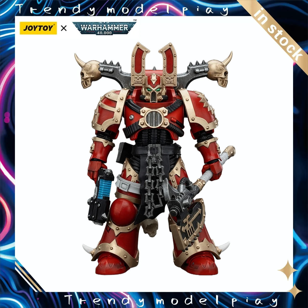 Оригинальная фигурка JOYTOY Warhammer 40K Blood Angels Crimson Paladins Squad Crimson Paladin 3 в масштабе 1:18, модель, игрушка, подарок
Оригинальная фигурка JOYTOY Warhammer 40K Blood Angels Crimson Paladins Squad Crimson Paladin 3 в масштабе 1:18, модель, игрушка, подарок