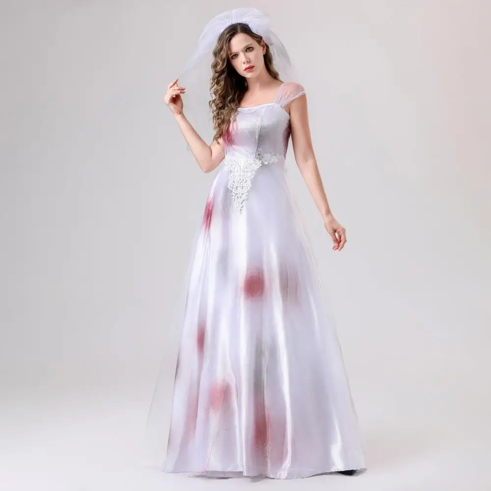 2025 New Halloween Ladies Cosplay Ghost Bride Dress Party Ball Role-playing Costume Women's Fashionable Traditional Chinese S...
2025 New Halloween Ladies Cosplay Ghost Bride Dress Party Ball Role-playing Costume Women's Fashionable Traditional Chinese S...