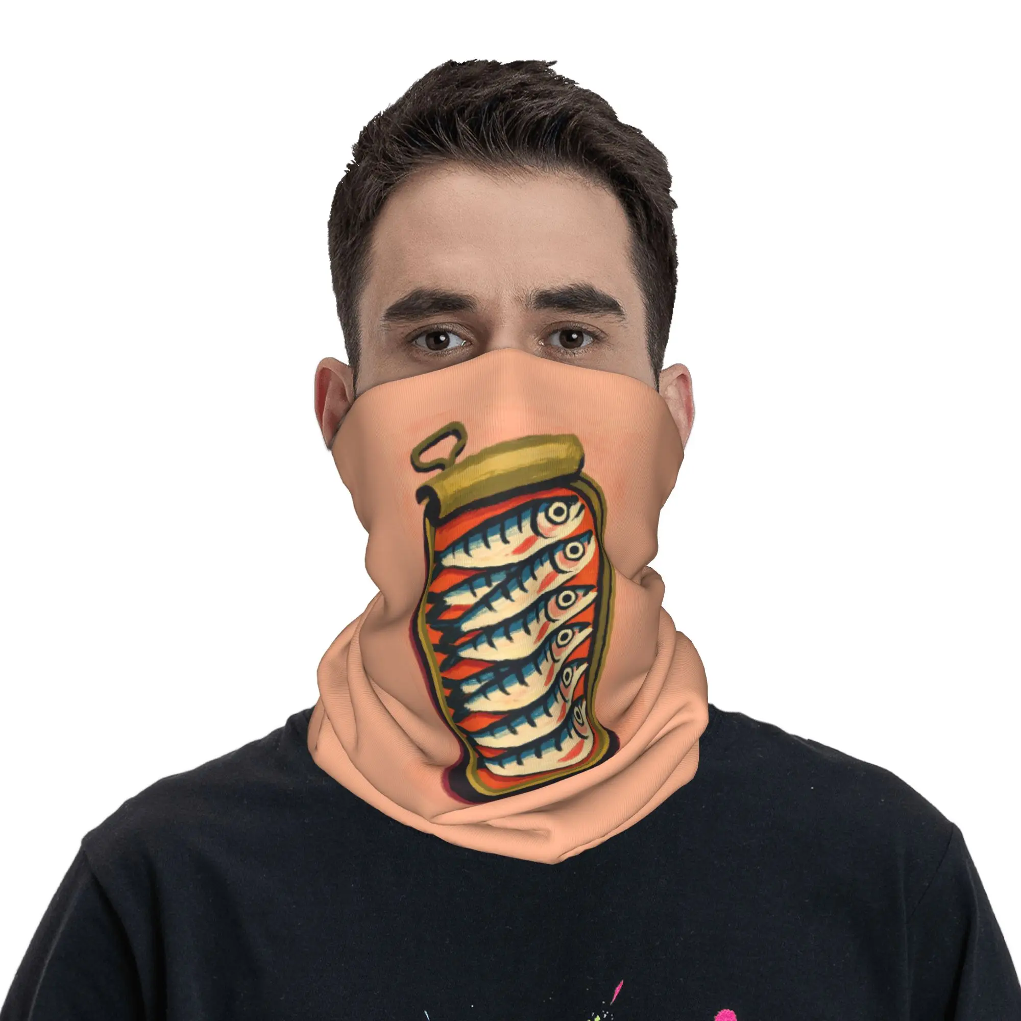 Retro Canned Sardines Print Bandana Neck Gaiter Printed Face Scarf Cycling Scarf Hiking Fishing Unisex Adult Windproof
Retro Canned Sardines Print Bandana Neck Gaiter Printed Face Scarf Cycling Scarf Hiking Fishing Unisex Adult Windproof