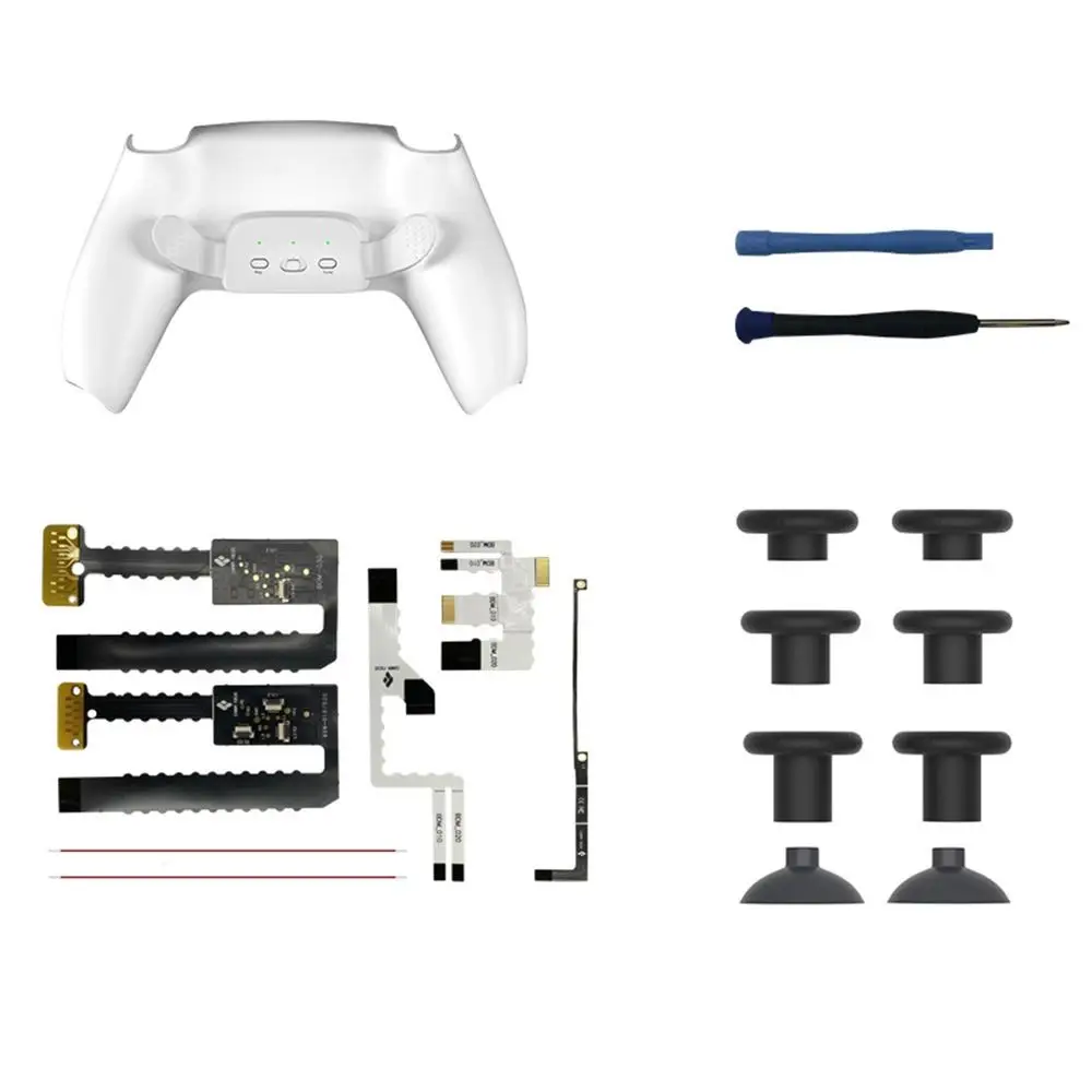 Professional Gaming Gamepad Back Paddles DIY Programmable Backplate Remap Kit Multi-function Controller Back Buttons for PS5
Professional Gaming Gamepad Back Paddles DIY Programmable Backplate Remap Kit Multi-function Controller Back Buttons for PS5