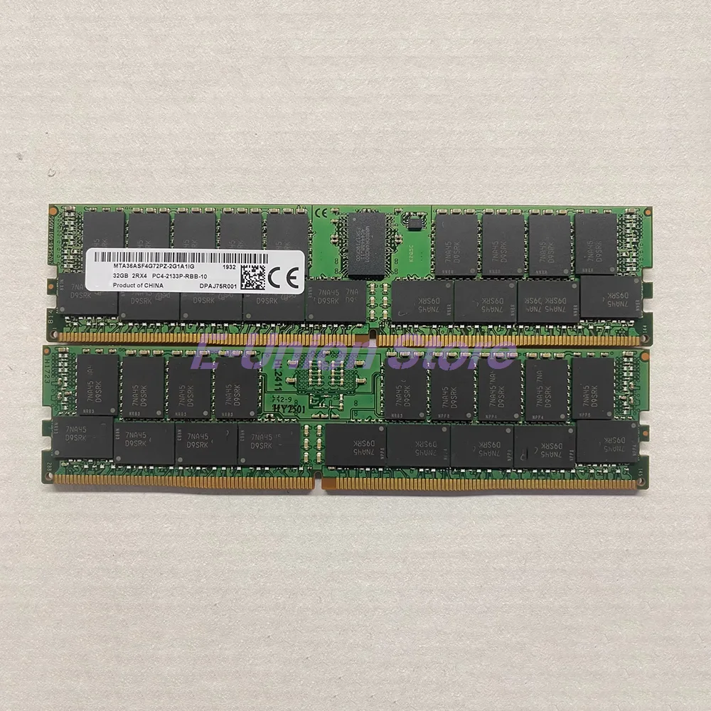 1 Pcs For MT RAM MTA36ASF4G72PZ-2G1A1 32GB 32G 2RX4 PC4-2133P DDR4 2133 ECC REG Server Memory
1 Pcs For MT RAM MTA36ASF4G72PZ-2G1A1 32GB 32G 2RX4 PC4-2133P DDR4 2133 ECC REG Server Memory