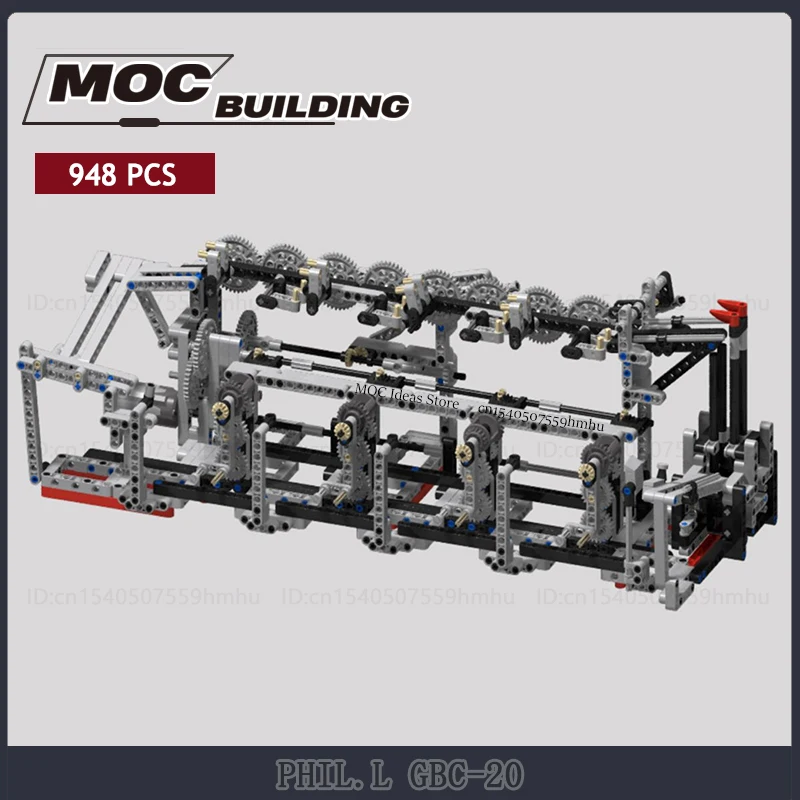 MOC Building Blocks GBC Module Motor Machine Model Sports Ball Technology Bricks Creative Assembly Toys Xmas Gifts By PHIL.L
MOC Building Blocks GBC Module Motor Machine Model Sports Ball Technology Bricks Creative Assembly Toys Xmas Gifts By PHIL.L