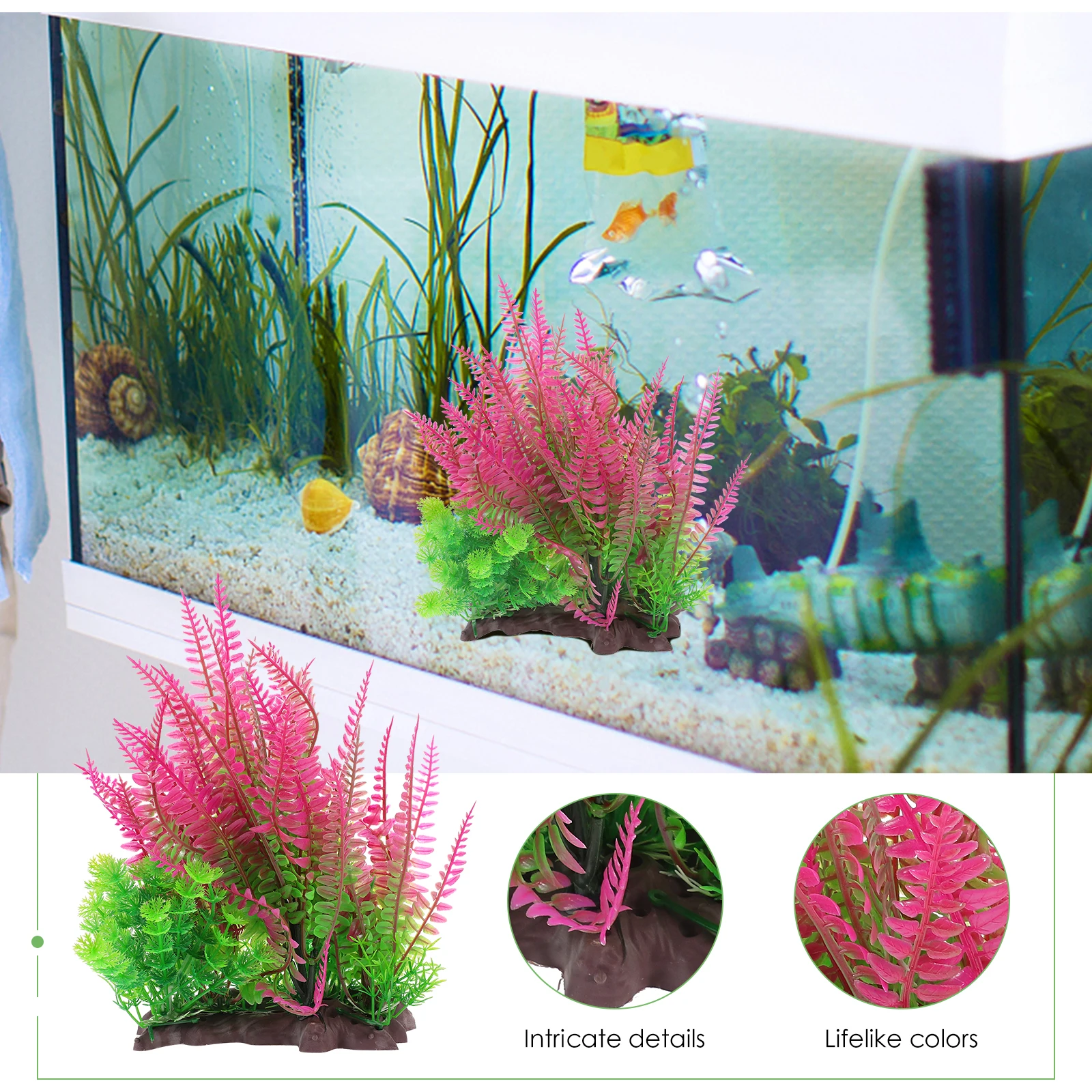 Fish Tank Artificial Water Plants Plastic Aquarium Accessories Natural Decorations for Office Home Fish Tank Decoration
Fish Tank Artificial Water Plants Plastic Aquarium Accessories Natural Decorations for Office Home Fish Tank Decoration