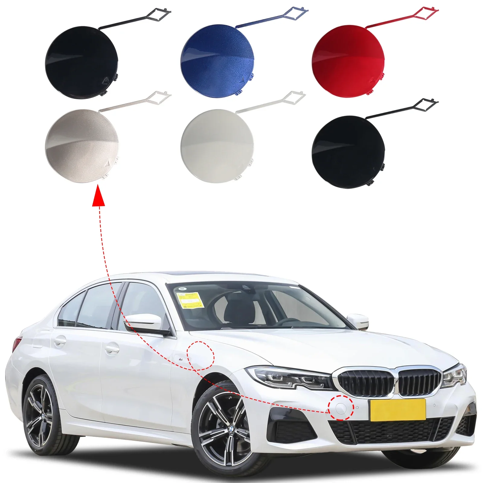 Крышка фаркопа переднего бампера OLANGDA для BMW 3 G20 G21 M-Sport 2018 2019 2020 2021 2022 51118099893 Крышка буксирной проушины
Крышка фаркопа переднего бампера OLANGDA для BMW 3 G20 G21 M-Sport 2018 2019 2020 2021 2022 51118099893 Крышка буксирной проушины