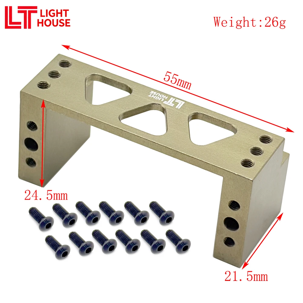 LIGHT HOUSE 7075 Aluminum hard oxidation Servo Mount for Cen Racing 1/8 RC Car Upgrades Parts 1pcs
LIGHT HOUSE 7075 Aluminum hard oxidation Servo Mount for Cen Racing 1/8 RC Car Upgrades Parts 1pcs